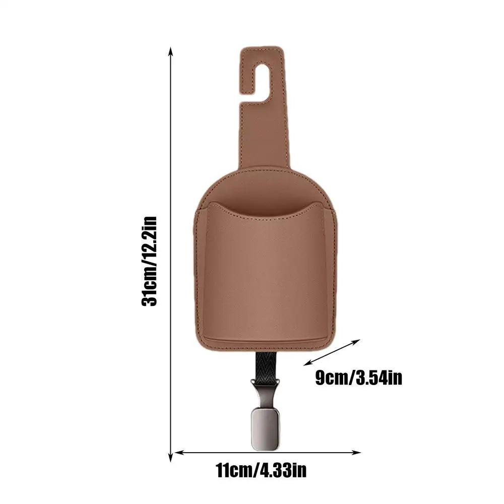 Cup Holder for Car Back Seat Multifunctional Automotive Storage Car Back Seat Cup Holder Headrest Hook for Travel Truck Interior