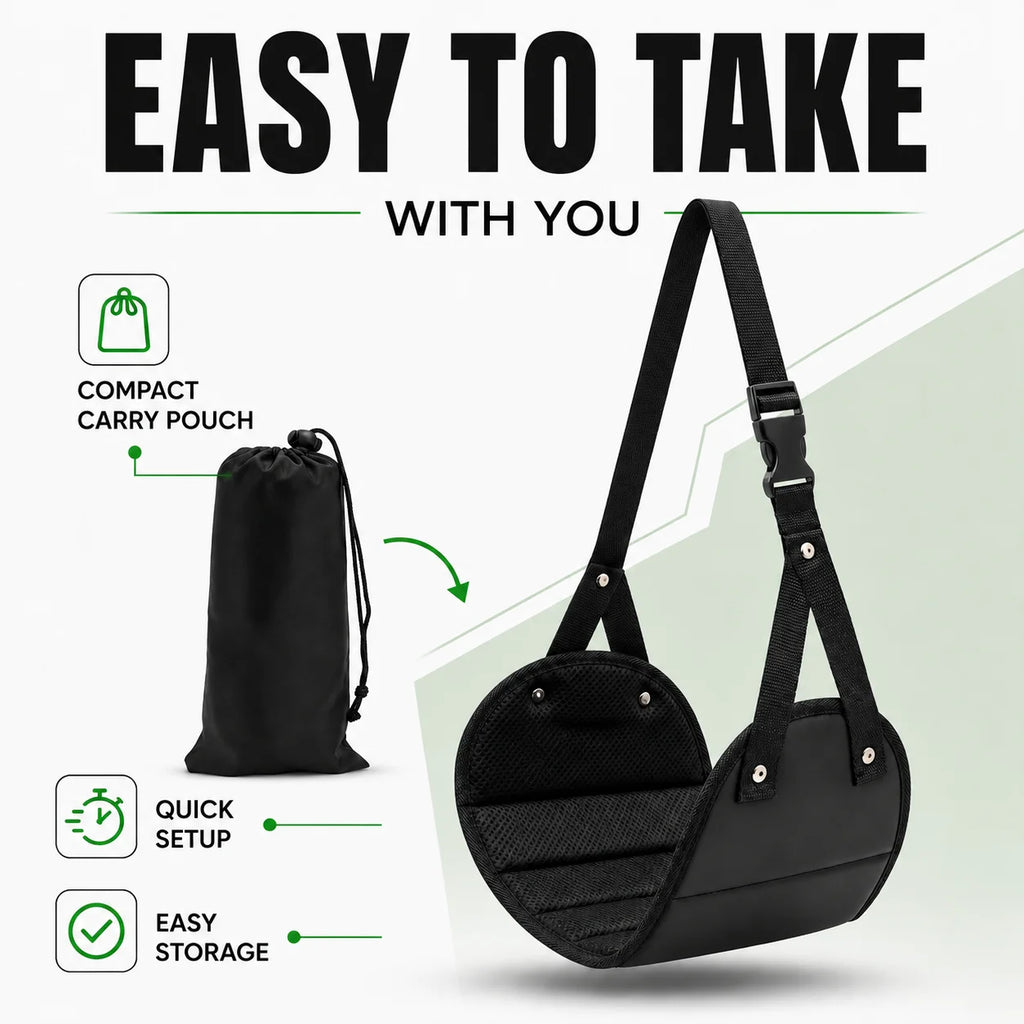 Travel Portable Rest Hanging Footstool Multifunctional Portable Hammock Footrest for Home Office Outdoor Airpalne Train Travel