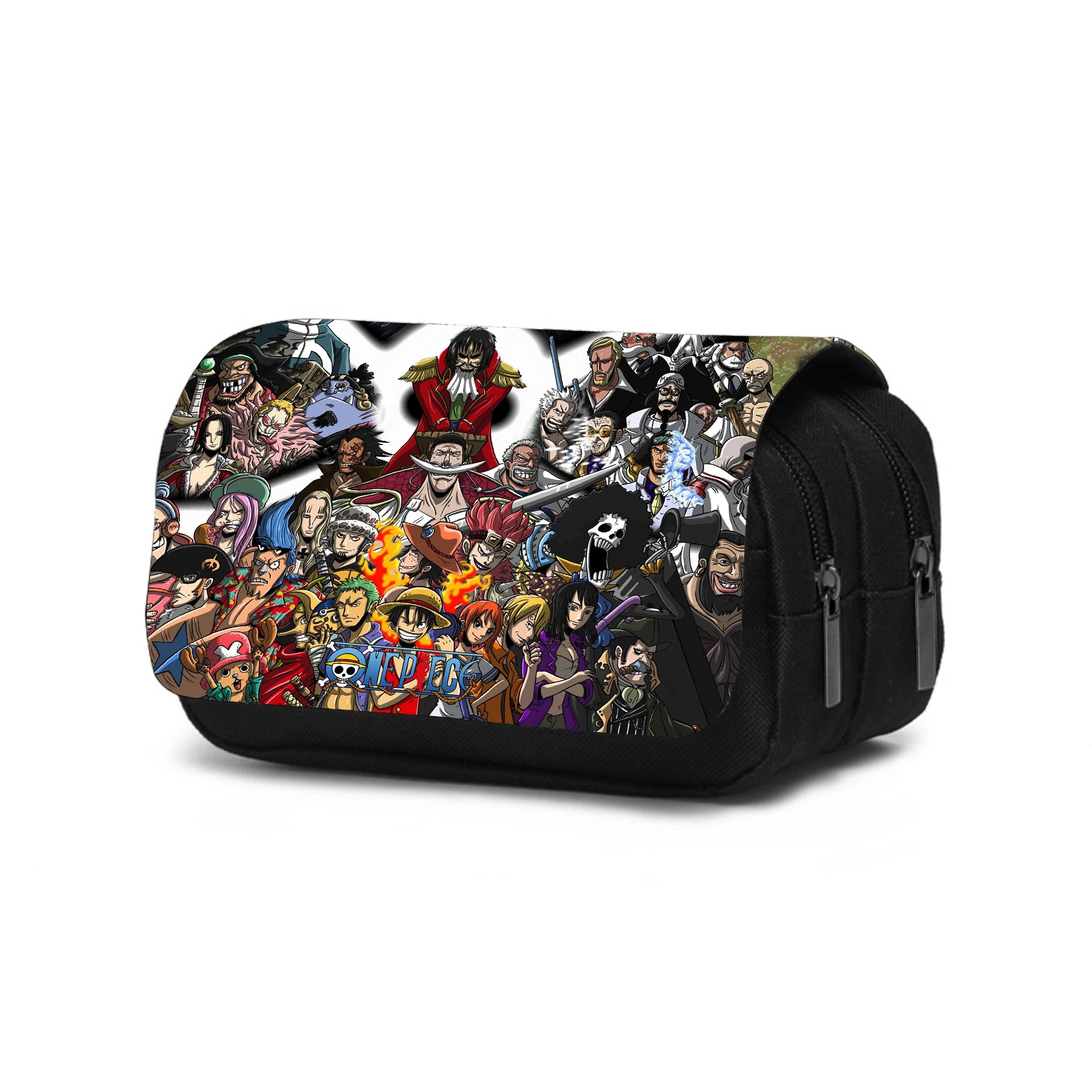 ONE PIECE Monkey D. Luffy Pencil Case Large Capacity Stationery Organizer Bag for Men, Women and Students Pen Bag Best Gift