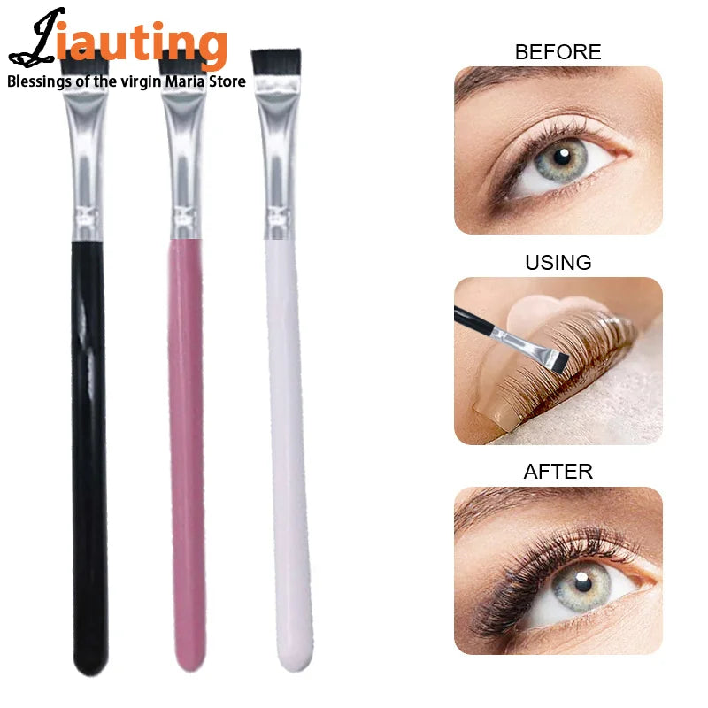 Eyelash Perm Lifting Brush Applicator Precision Tip Lash Extension Tool DIY Makeup Kit For Professional Home Beauty Accessories
