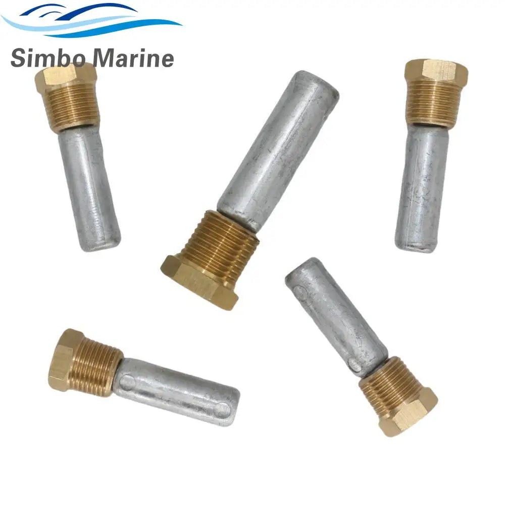 Zinc Pencil Anode Kit for Yanmar 6LY 6LP 4LHA Engines Replaces 119773-92600 119574-18790 119574-44150