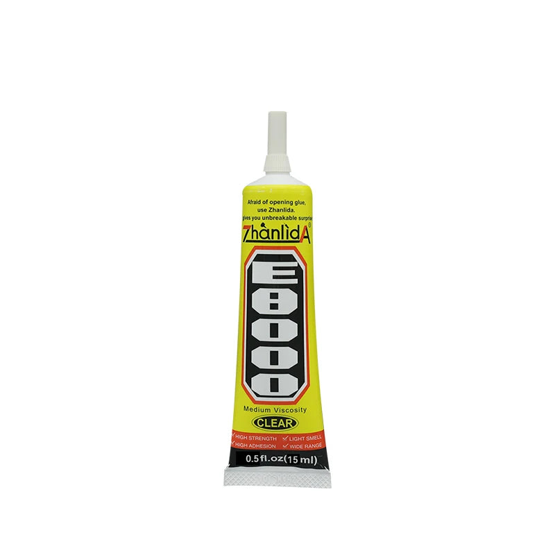 Zhanlida E8000 Glue Mobile Phone Touch Screen Repair of Warped Screen Frame Sealant Repair Household DIY Universal Glue