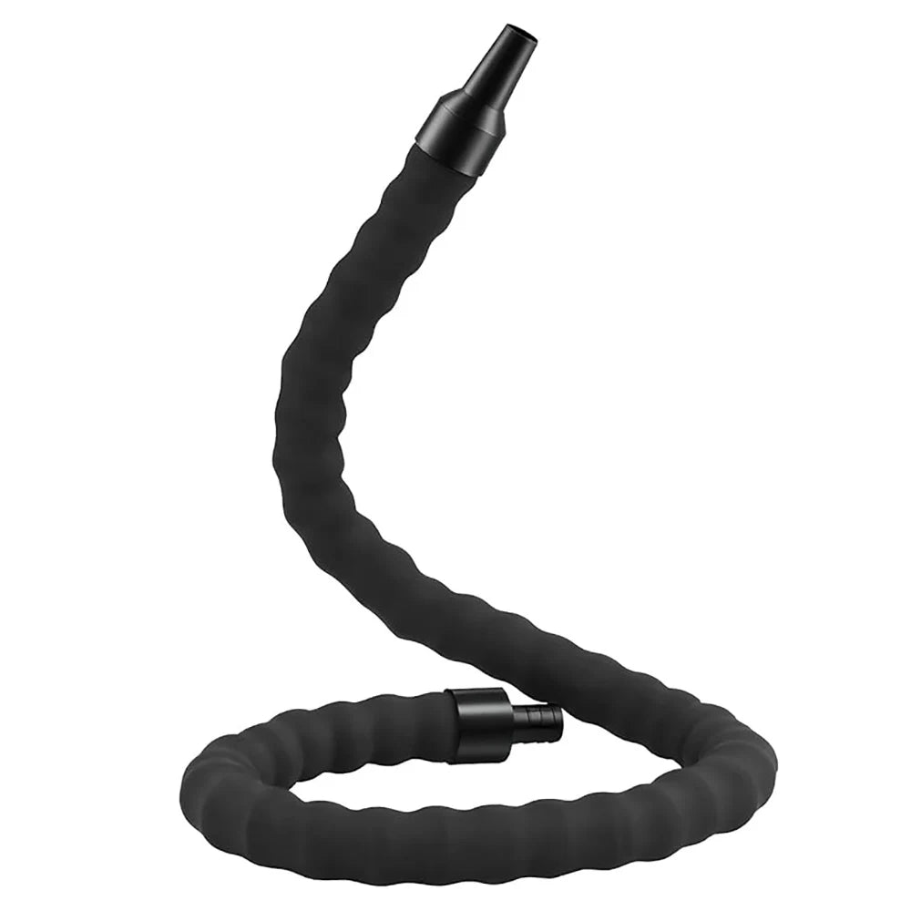 Hookah hose Flexible Neck Strap with Silicone Tube for Comfortable Shisha Hand Free Hookah Hose