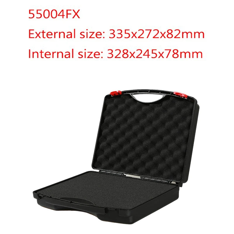 Suitcase Tool Box Professional With Spong Complete Toolbox Cases Portable Plastic Tool Case Safety Equipment Instrument Case