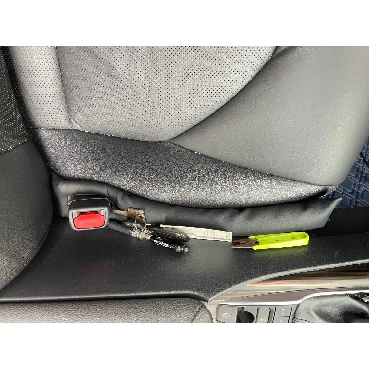 Car Seat Gap Filler Universal Soft Car Styling Padding Leather Leak Pads Plug Spacer Car Interior Decorative Accessories Filling