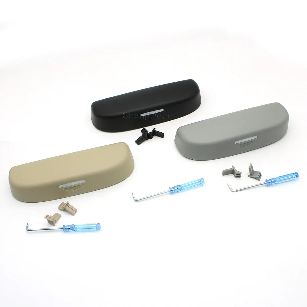 Car Sunglasses Box Glasses Case Holder for Mercedes Benz A B C Class W205 W168 W169 W176 W245 W246 Accessories