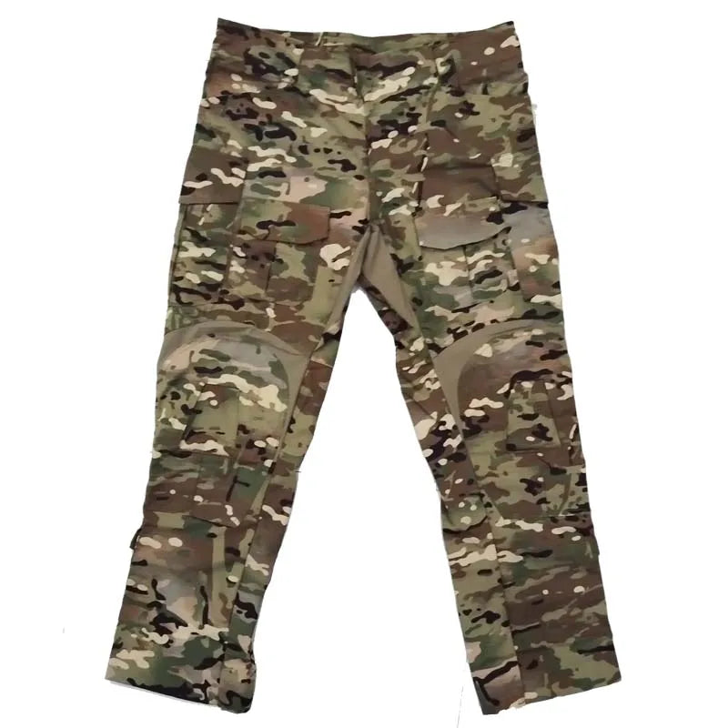 Outdoor Pullover Sets Hunting Clothes Military Tactics G3 Training Suit CP GEN3 Combat Uniform Tactical Top Tactical Pants Men