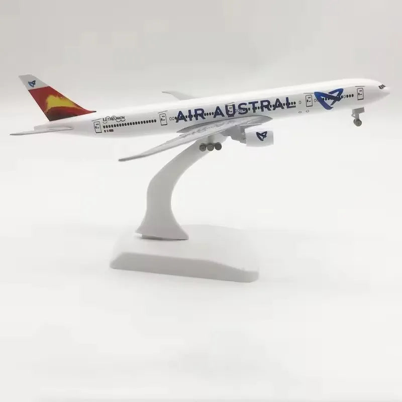 20cm b777 Air Austral Metal Replica Airplanes Model Plane Model B777 Aircraft Model Children's Toys Collectibles Gift