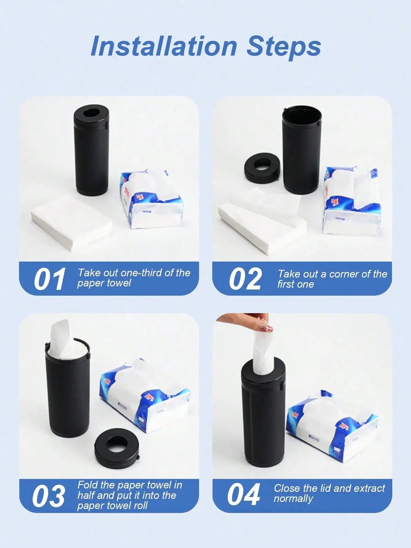 1Pc Car Tissue Box with Emergency Window Breaker – ABS Material, Universal for All Cars, SUVs and Trucks