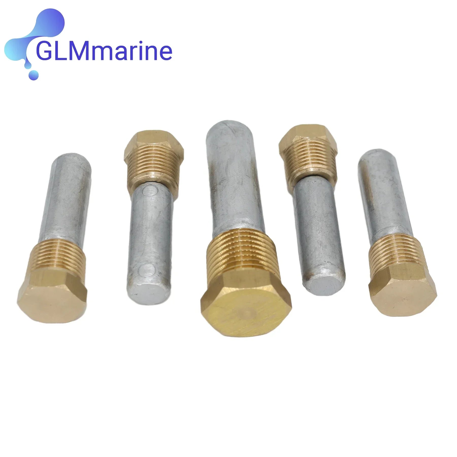 119773-92600 Ant-Corrosive Zinc Anode Kit for Yanmar 4LHA 6LP A 6LY Series Engines Oil Cooler Marine 119574-44150 119574-18790