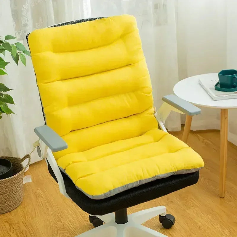 Thicken Soft Back Waist Pillow Student Stool Thickened Fart Cushion Home Garden Patio Lounger Hynde til siamesisk stol 샴 체어 쿠션
