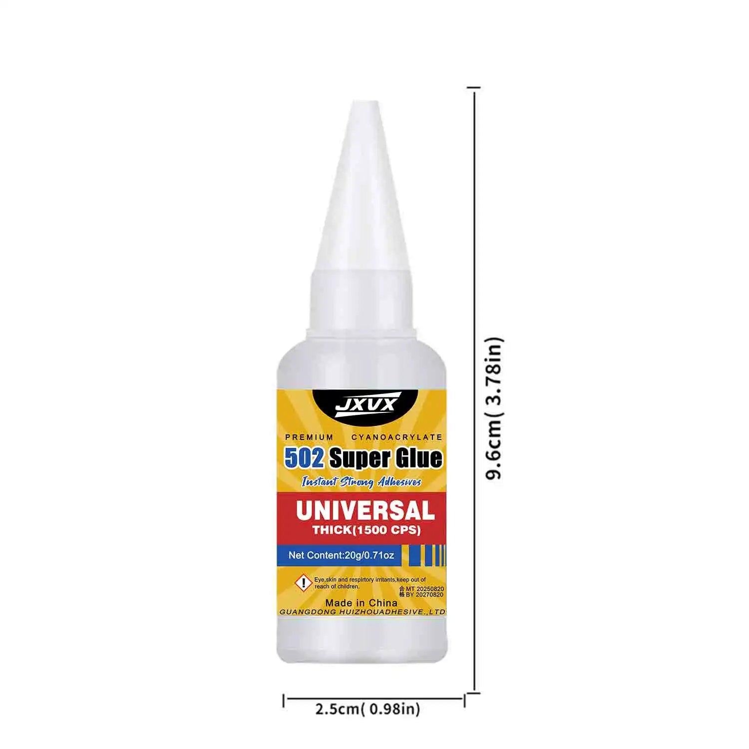 15PCs 502 Super Strong Glue Sticks All Instant Adhesive Very Strong Adhesives Seconds Cianoacrylate Epoxy Cyanoacrylate Forte Tails Tapes for Hard Plastics, Crafts, Ceramics, Wood,Frame, Leather, Metal, Strong Bonding