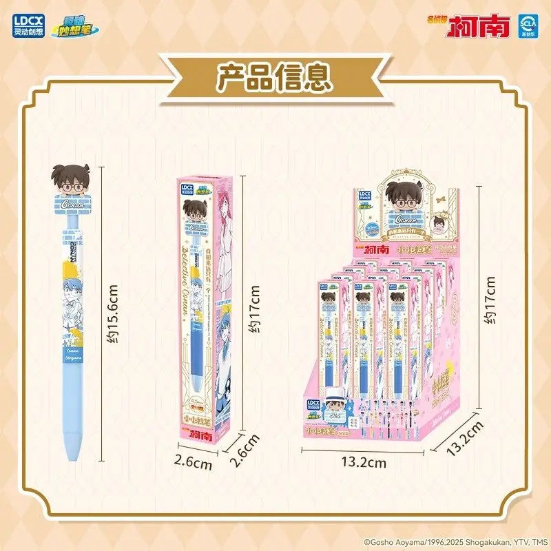 Detective Conan Mini Gel Pen Blind Box | Kaito Kid Anime Peripheral | High-value Pens for Students School Office