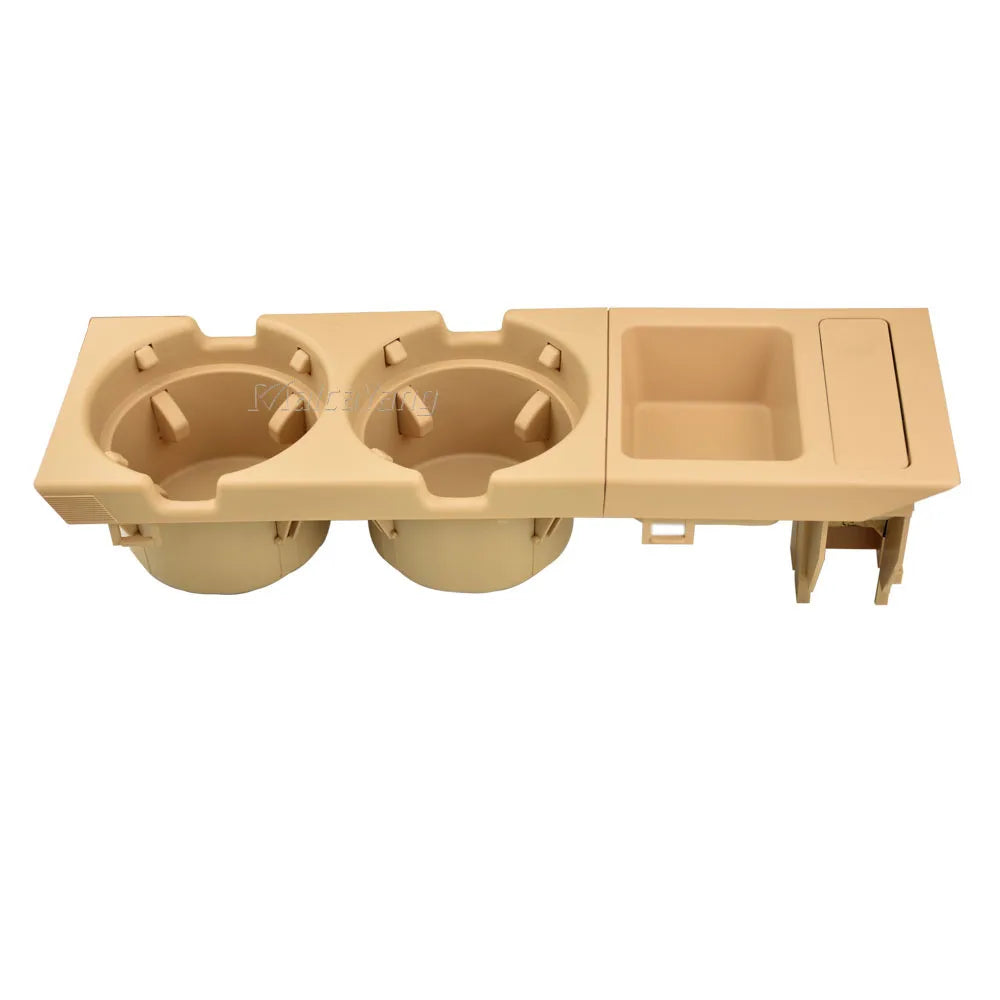 51168217953 Front Center Console Storage Box Coin Cup Holder For BMW E46 3 Series 1999 2000 2001 2002 2003 2004 2005 2006