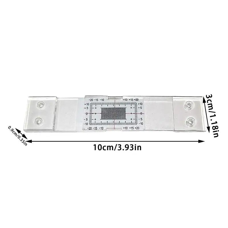 Accurate Crack Monitoring Record Tool Crack Measuring Ruler for Monitoring Wall Deformation Building Wall Standard Crack Monitor