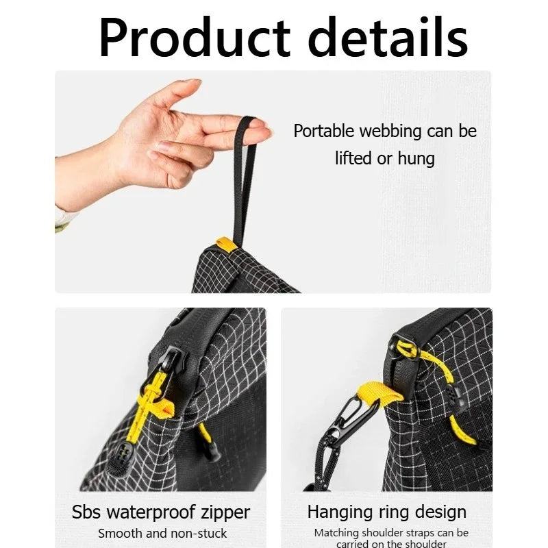 Ultralight Dyneema Waterproof Dry Bag UHMWPE Material IPX6 Sealed for Swimming Camping Hiking Beach Sport Electronics Protection