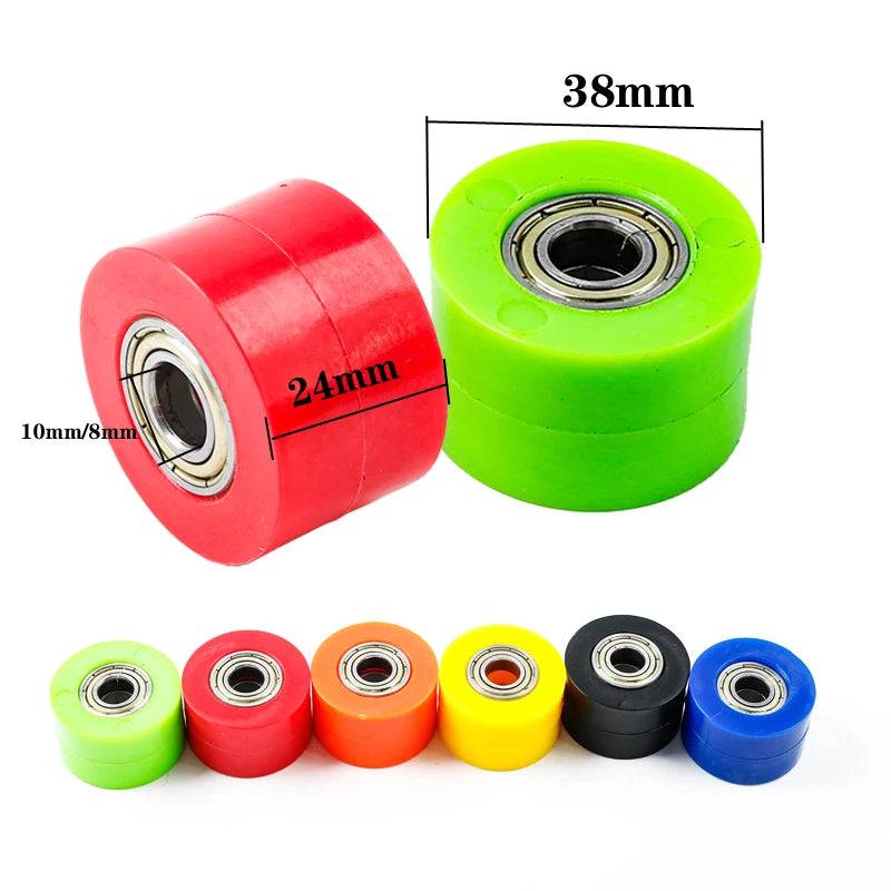 Universal Motobike Chain Roller Tensioner Pulley wheel guide  For KTM Honda Yamaha Kawasaki Suzuki CRF YZF EXC RMZ KLX Motorcycl