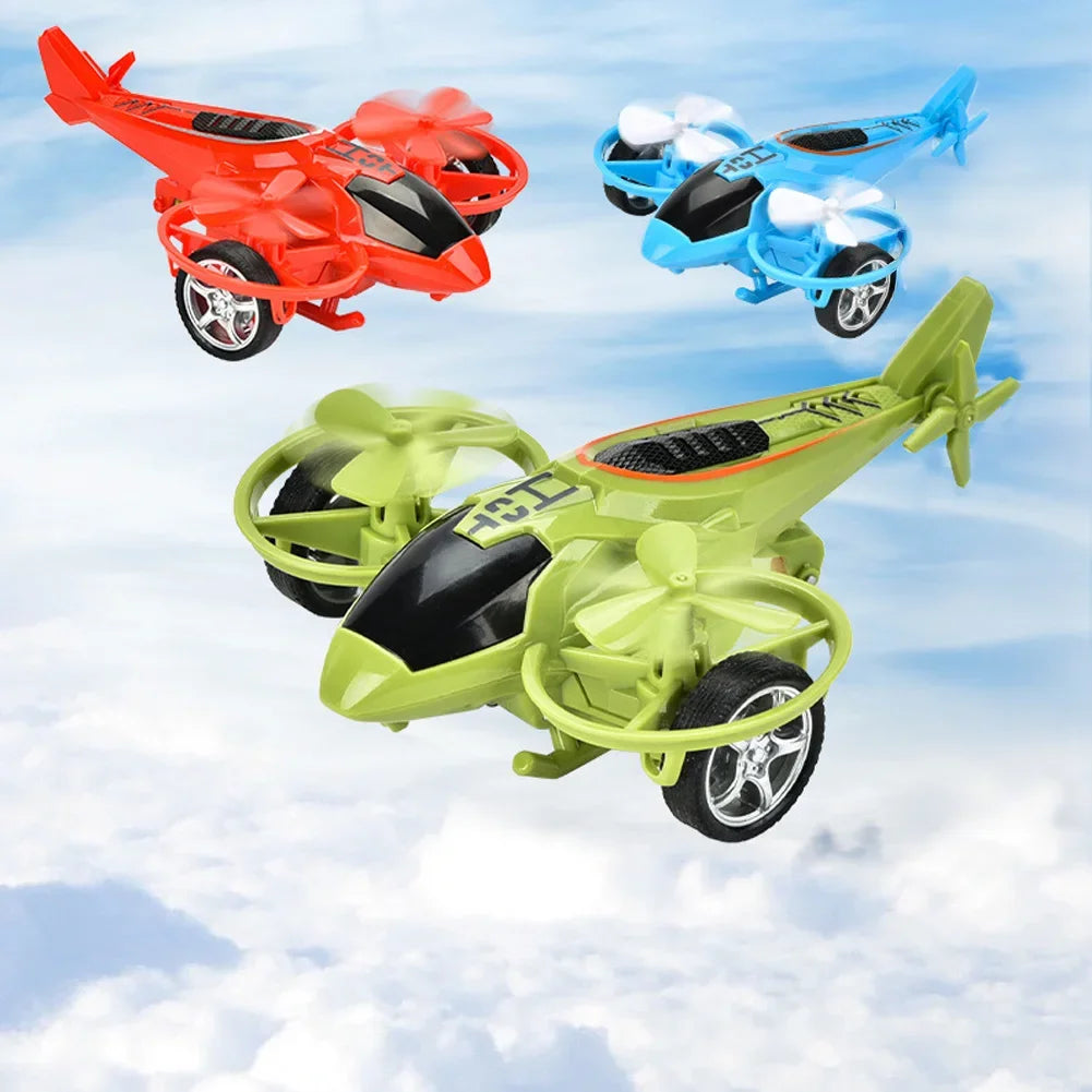 Kids Inertia Helicopter Airplane Toys Aircraft Toy for Boys Girls Kindergarten Small Gifts Birthday Party Favors