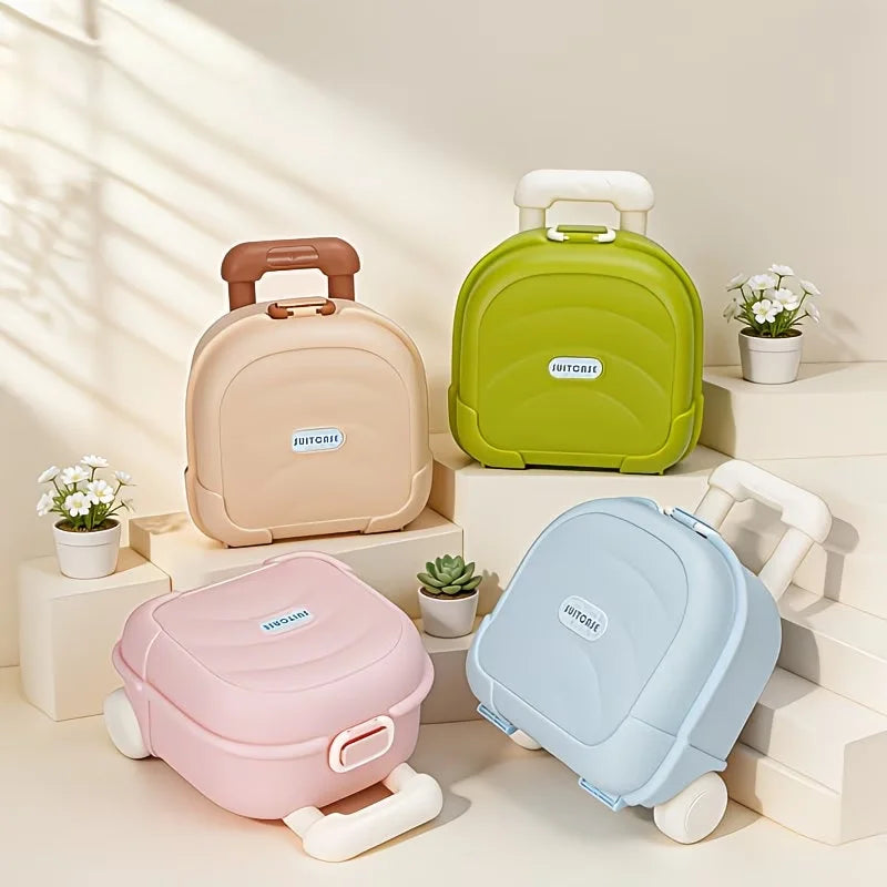The Suitcase with a Telescopic Handle Is Easy to Carry and Suitable for Daily Commutes, Travels and Other Occasions.