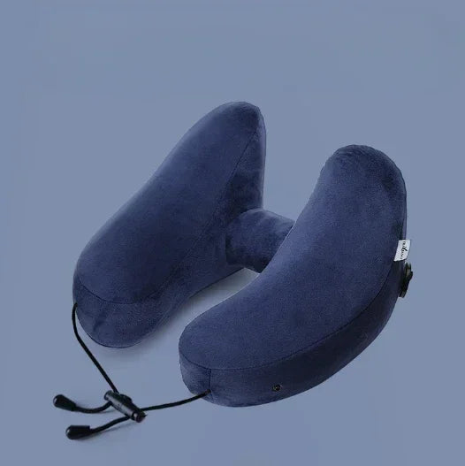 Portable Multi-function Neck Pillow Inflatable H-type Applicable To Outdoor Camping Car Long-distance Travel