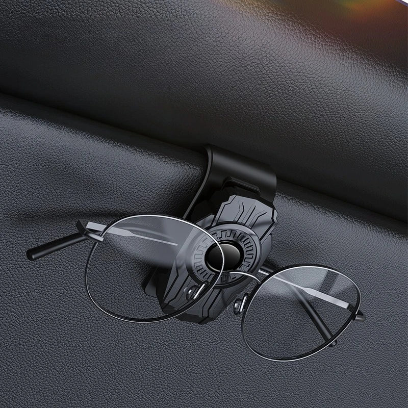 Universal Car Sun Visor Glasses Clip Sunglasse Holder Eyeglasses Case Fastener Clip Ticket Card Clamp Storage Organizer Interior