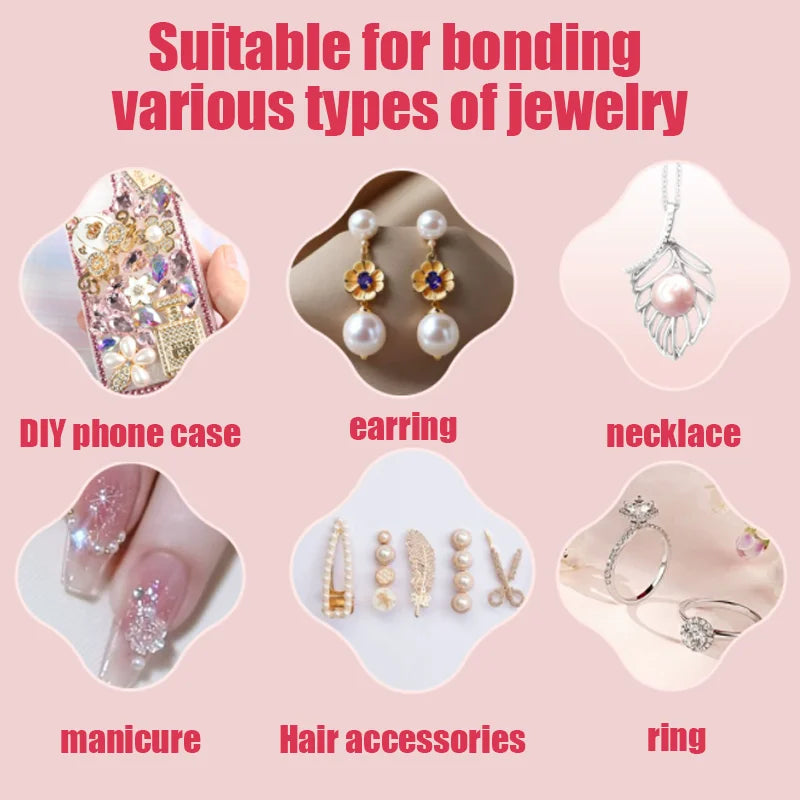 B-7000 25ML Clear Jewelry Craft Adhesive B7000 New Universal Diamond DIY Adhesive All-Purpose Adhesive With Precision Applicator