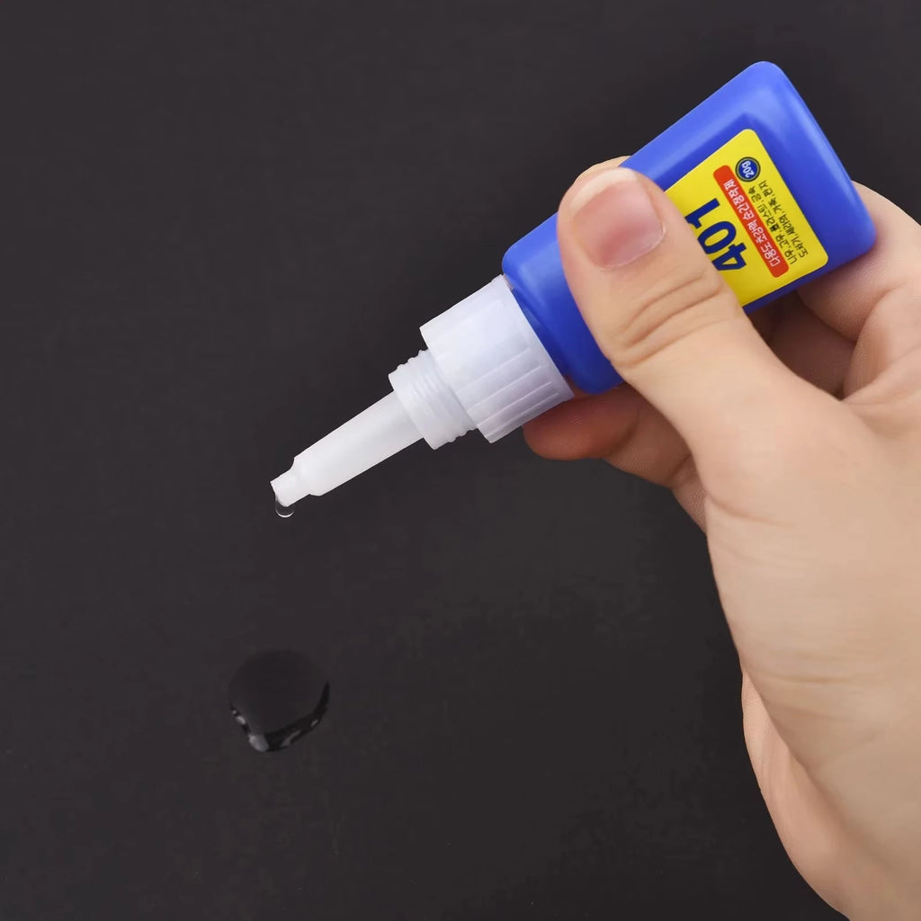 20g Strong Transparent 401 Glue Soft Shoes Manicure Repair Metal Plastic Accessories Multi-Functional Adhesive Super Glue