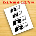4Pcs Car Brake Caliper Vinyl Stickers for Volkswagen VW Rline R Line Golf 3 5 7 Polo Passat GTI Bora Jetta Vehicle Wheel Decals