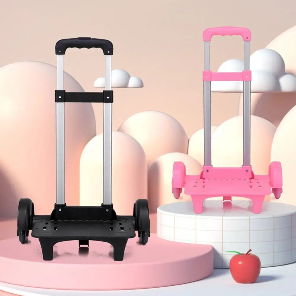 Foldable 2 Wheel Durablel Luggage Travel Pullling Rod Carrier Trolley Rack Student Backpack Pet Bag