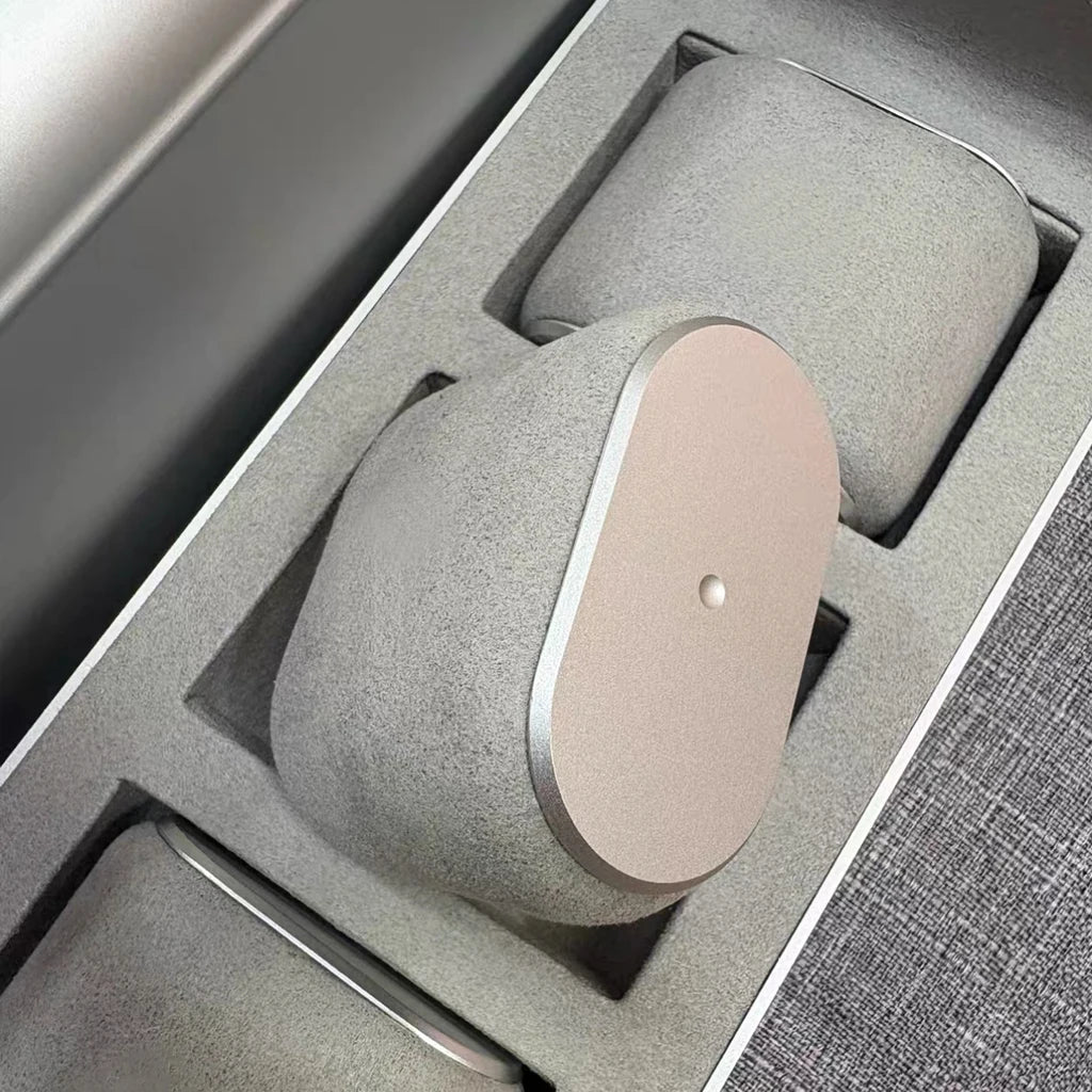 Aluminum Watch Case Three Watches Position Storage Box Jewelry Box