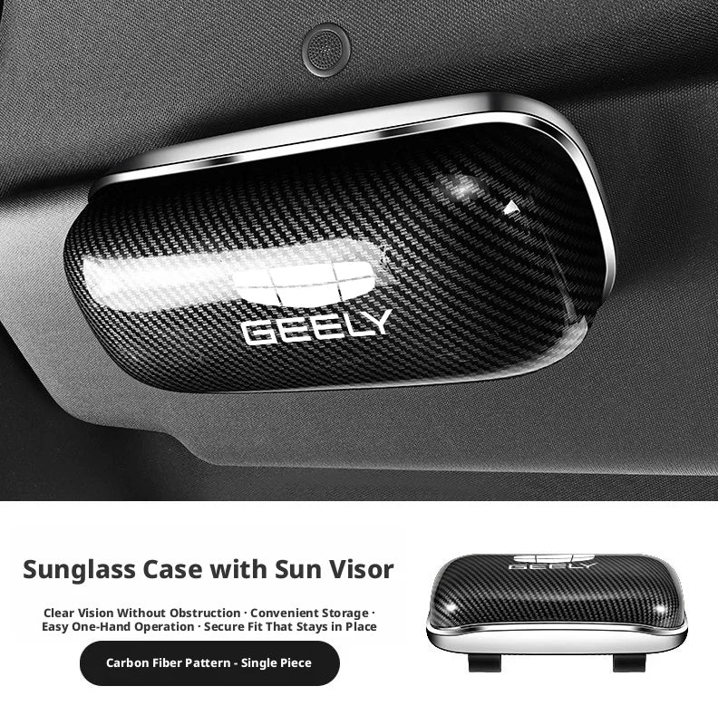 Suitable for Geely Car Glasses Case Dihao Xingrui Boyue L Galaxy Starship 7 Star Wishes Sunglasses Case Car Glasses Clip Storage