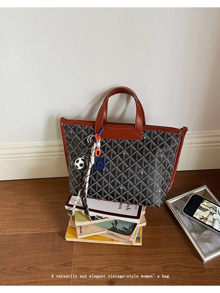 Simple Luxury Crossbody-Bag And Popular Best Diaper Bags For Women Vintage Fashion Tote Large Capacity