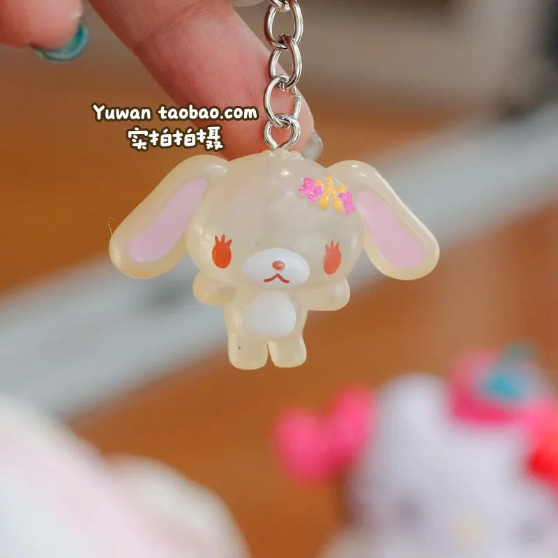cute Sugarbunnies Summer Seaside Vacation Mystery Box Pendant Keychain Mini Figure Desktop Ornament Anime Collectible