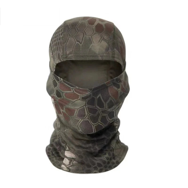 1pc/5pcs Stretchy Breathable Balaclava Cap Unisex Bicycle Motorcycle Helmet Inner Cap Outdoors Hiking Hunting Ski Mask Scarf