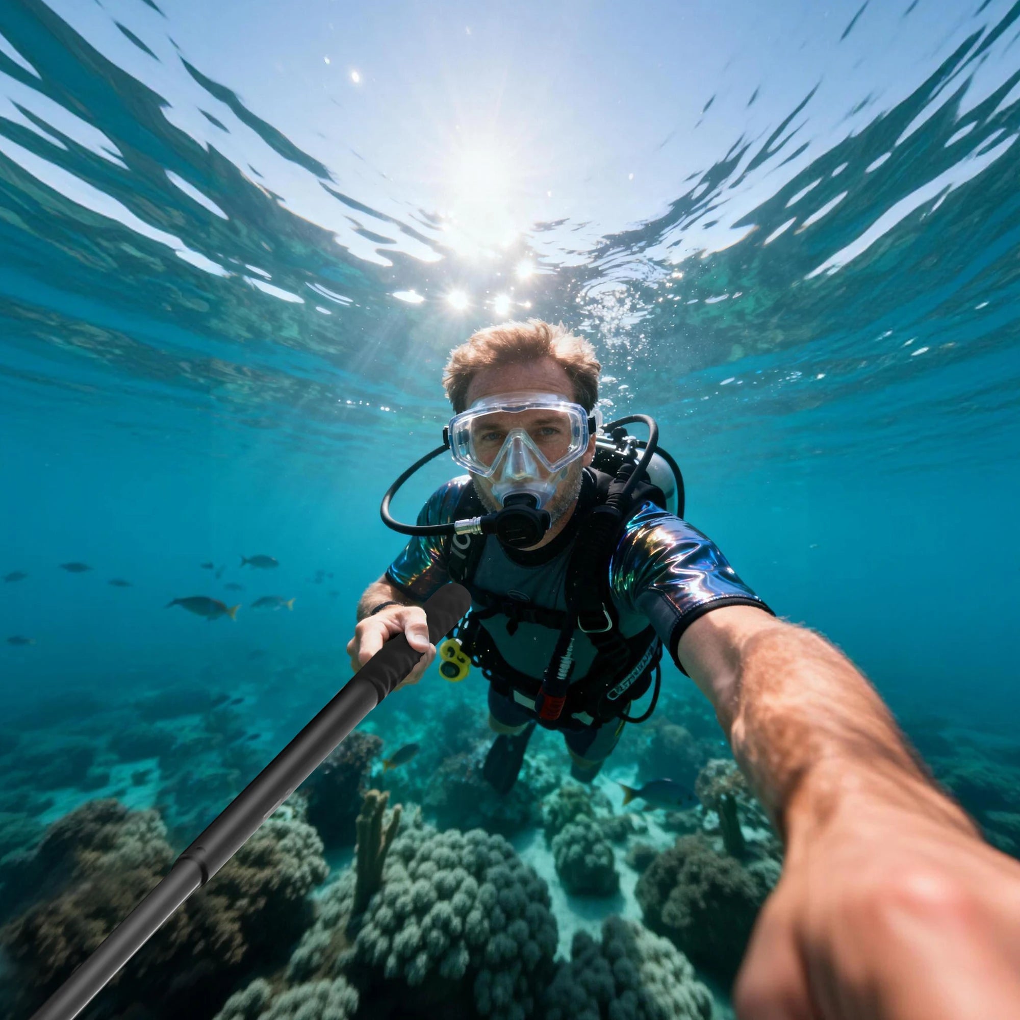 Invisible Selfie Stick for Insta360 X3 Rotating Bullet Time Handheld Tripod for Insta 360 ONE X2 ONE RS GoPro Accessories