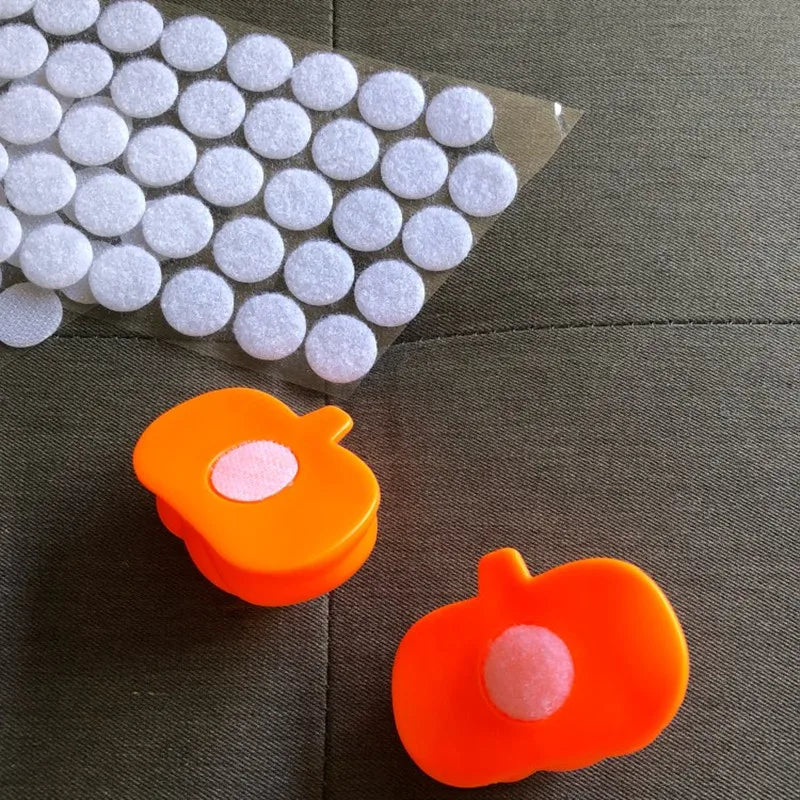 1000pair 10/15/20mm White Dot Sticker Self Adhesive Fastener Hook and Loop Tape Nylon Strong Glue Velcroing Adhesivo Muy Fuerte