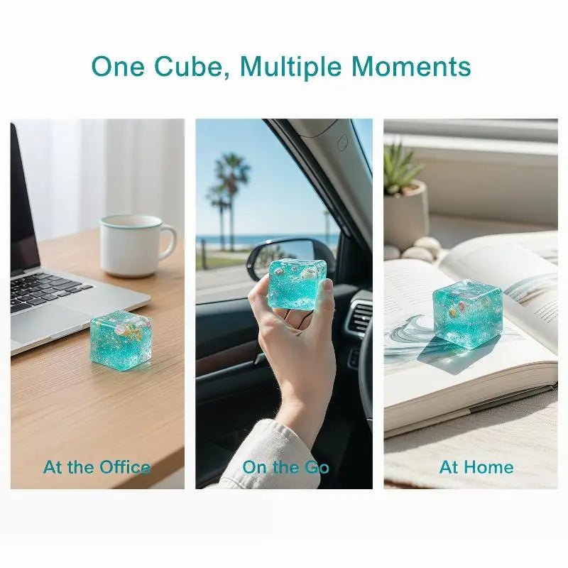 Kawaii Ocean Theme Slow Rebound Toy  Shaped Stress Relief Squeeze Toy Creative Kids And Adults Squeeze Relax Gifts