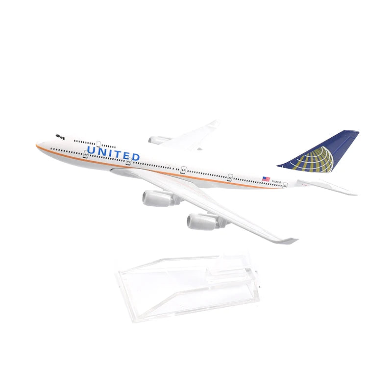 JASON TUTU  Aircraft Model Boeing 747 B787 B777 Planel Airplane Airbus A380 A320 Diecast Metal 1/400 Scale Planes Collect Gifts