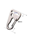 Eagle Mouth Replacement Hook Belt Carabiner Strap Buckle Outdoor Hanging Carabiner Clips Climbing Stainless Steel Tool