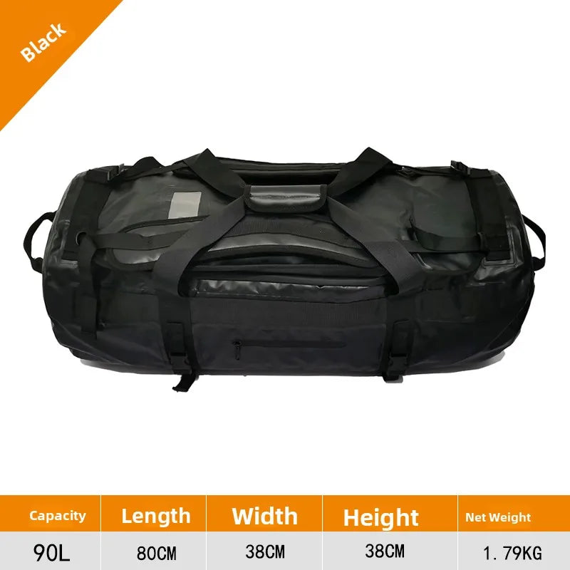 Large Capacity Firefighting Training Camping Backpack Waterproof Storage Bag 90L Outdoor Travel Camping Gear Soreton Equipmen...