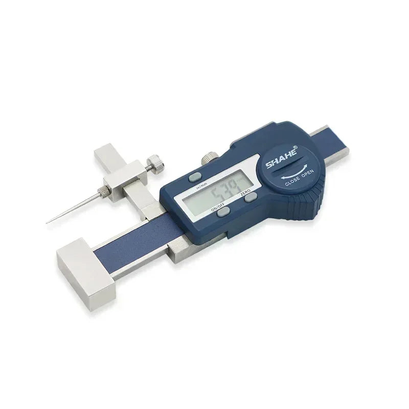 SHAHE Stainless Steel Plane Gap Ruler ±15/±20mm for Measure The Difference Between Two Planes, Convex / Concave Surfaces