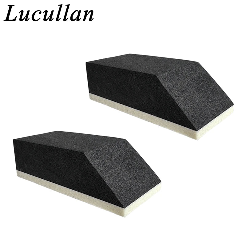 Lucullan T Shape Car Windshield Oil Film Removal Cleaning Brush Wool Glass Polishing Sponge