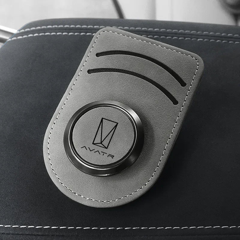 Muhen Suitable for Avatr 11 12 06 07 Car Glasses Clip Car Suede Alcantara Sunglasses Storage Clip