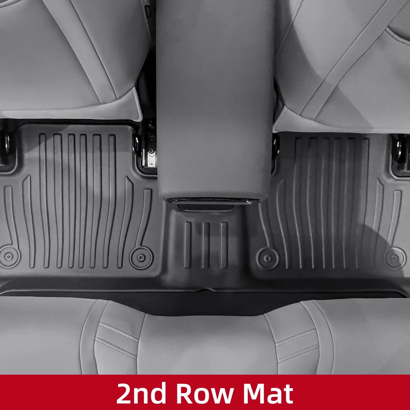 LUCKEASY for Volvo EX30 2024 2025 Car Floor Mats Cargo Liner Trunk Pad TPE 3D Foot Mat Backrest Liner Waterproof Accessories
