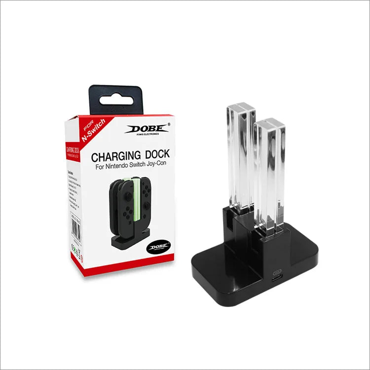 NEW COLOR for Nintendo Switch oled JoyCon 4 in 1 Charger Controller Dock Station Holder for Nintendo Switch Joy-Con Charging