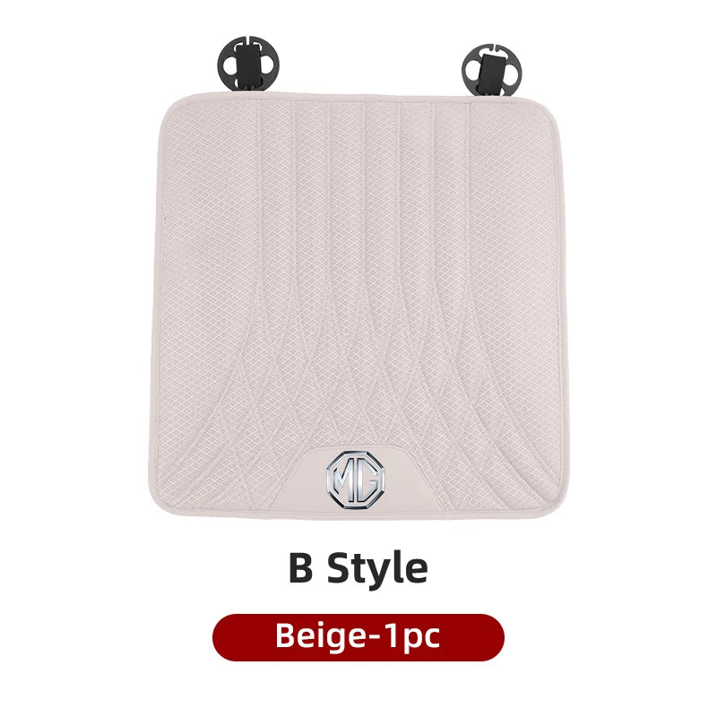 Car Ice Silk Seat Cushion Breathable Anti-Slip Pad Seat Cover Accessories For Morris Garages MG 3 5 6 7 HS ZS GS Hector TF GT ZR