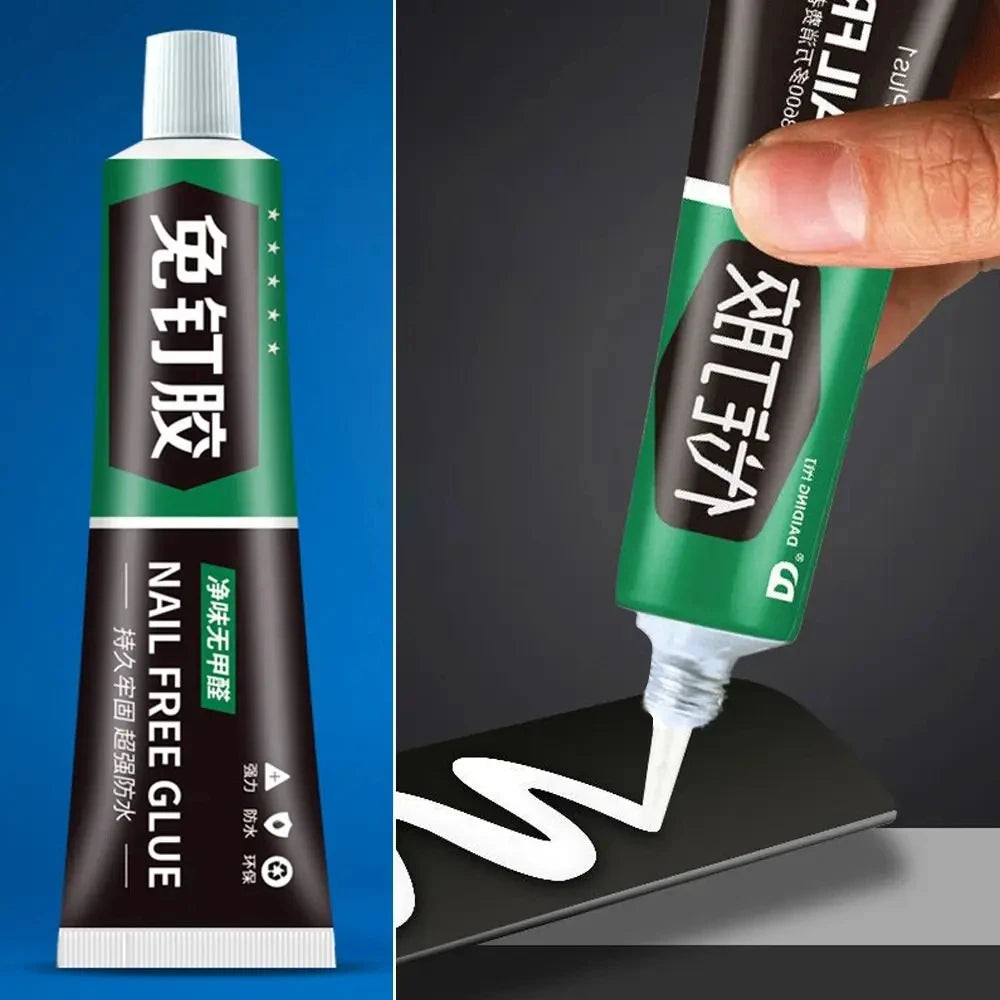 Waterproof Heavy-Duty Multi-Function Glues, 60g No More Nail Glue Adhesive, Invisible Universal Strong Glue For Ceramic Meta