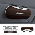 Car Eyewear Case Box Sunglasses Holder Sun Visor Storage Protective Frame Box Glasses Clip Portable For Mercedes Benz Glc GLC