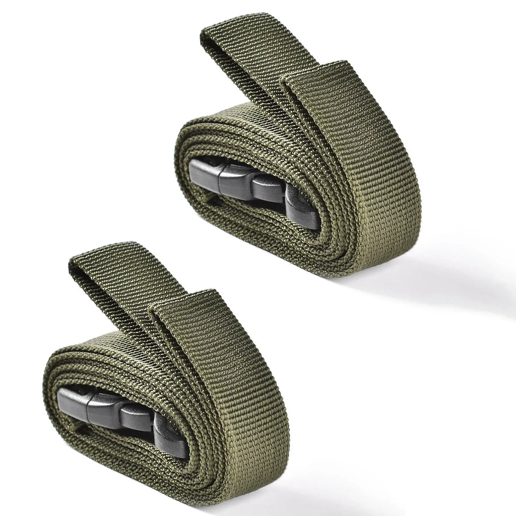 2/4Pcs Outdoor Travel Tied Belt Durable Nylon Cargo Tie Down Luggage Lash Belts Strap Camping Hiking Cargo Storage Straps Buckle