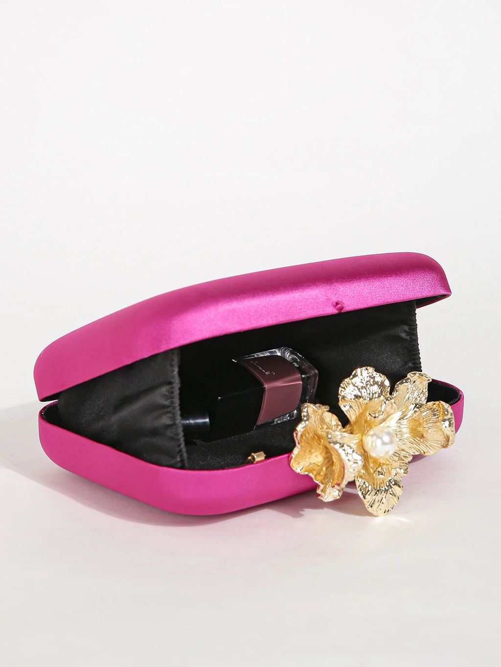Stylish Mini Chain Shoulder Bag - Portable, Solid Color, Women's Fashion Clutch Purse with Wallet - Perfect for Daily Use, Trave